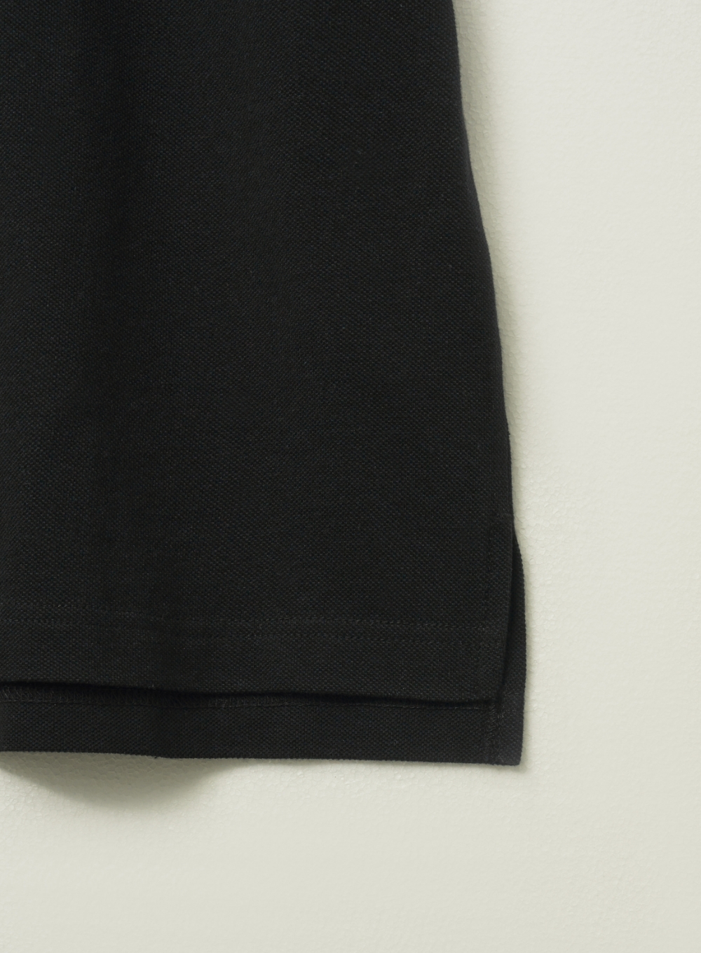 その他 TEN BDP PIQUE BLACK M BZEN M.3139-PEDRO REGULAR FIT 4 POCKET DOUBLE FRONT PANEL