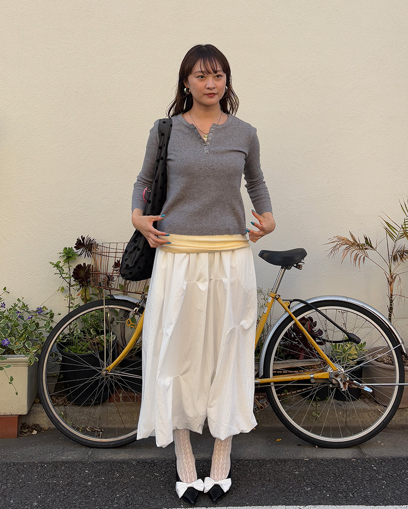 LOUNIE 白バルーンロングスカート38 追加】バルーンロングスカート｜LOUNIE（ルーニィ）公式サイト