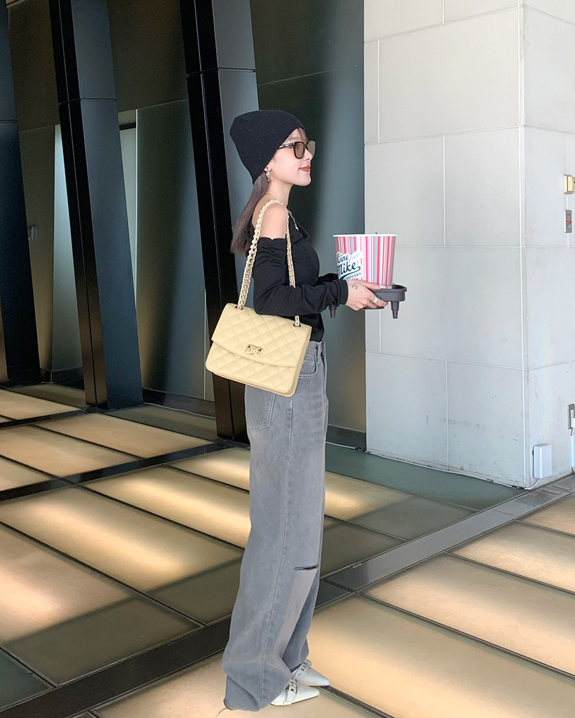 ダメージワイドデニムパンツ | ファッション通販サイト NUGU