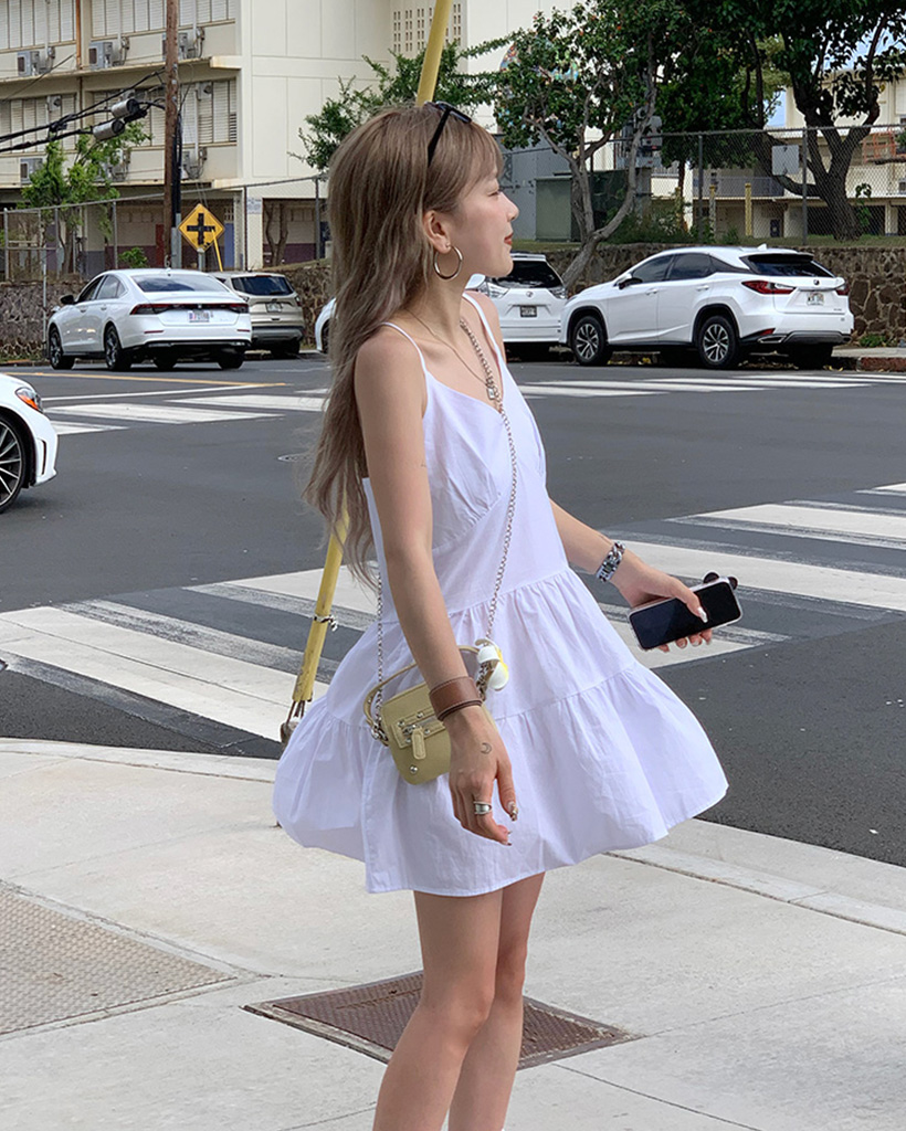 ビスチェティアードミニワンピース | ファッション通販サイト NUGU