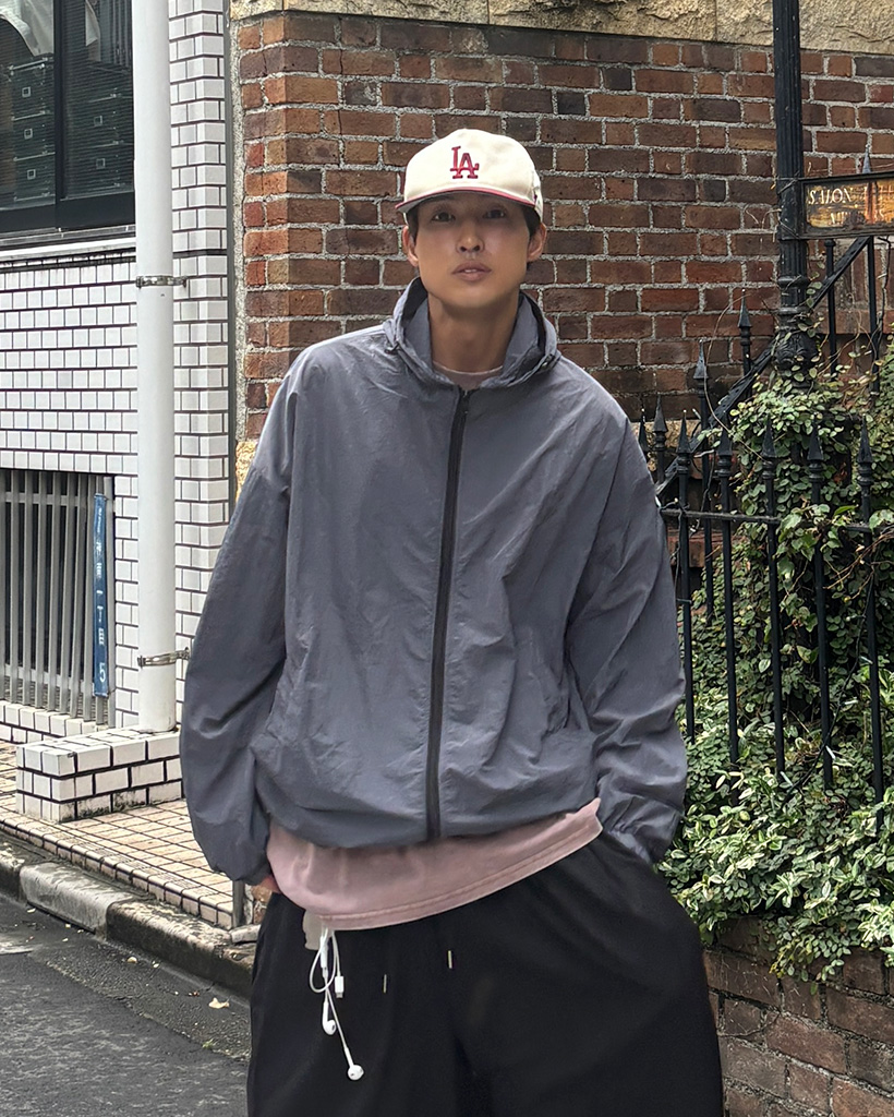 フーデッドウィンドブレーカー | ファッション通販サイト NUGU