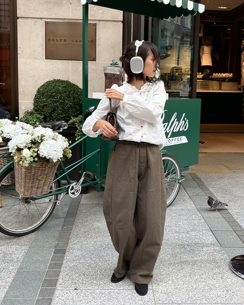 セミカーブドコットンパンツ | ファッション通販サイト NUGU