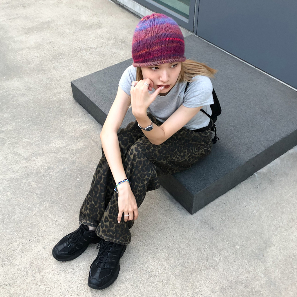TEEN BOOP レオパードボリュームパンツ TEEN BOOP レオパードボリュームパンツ