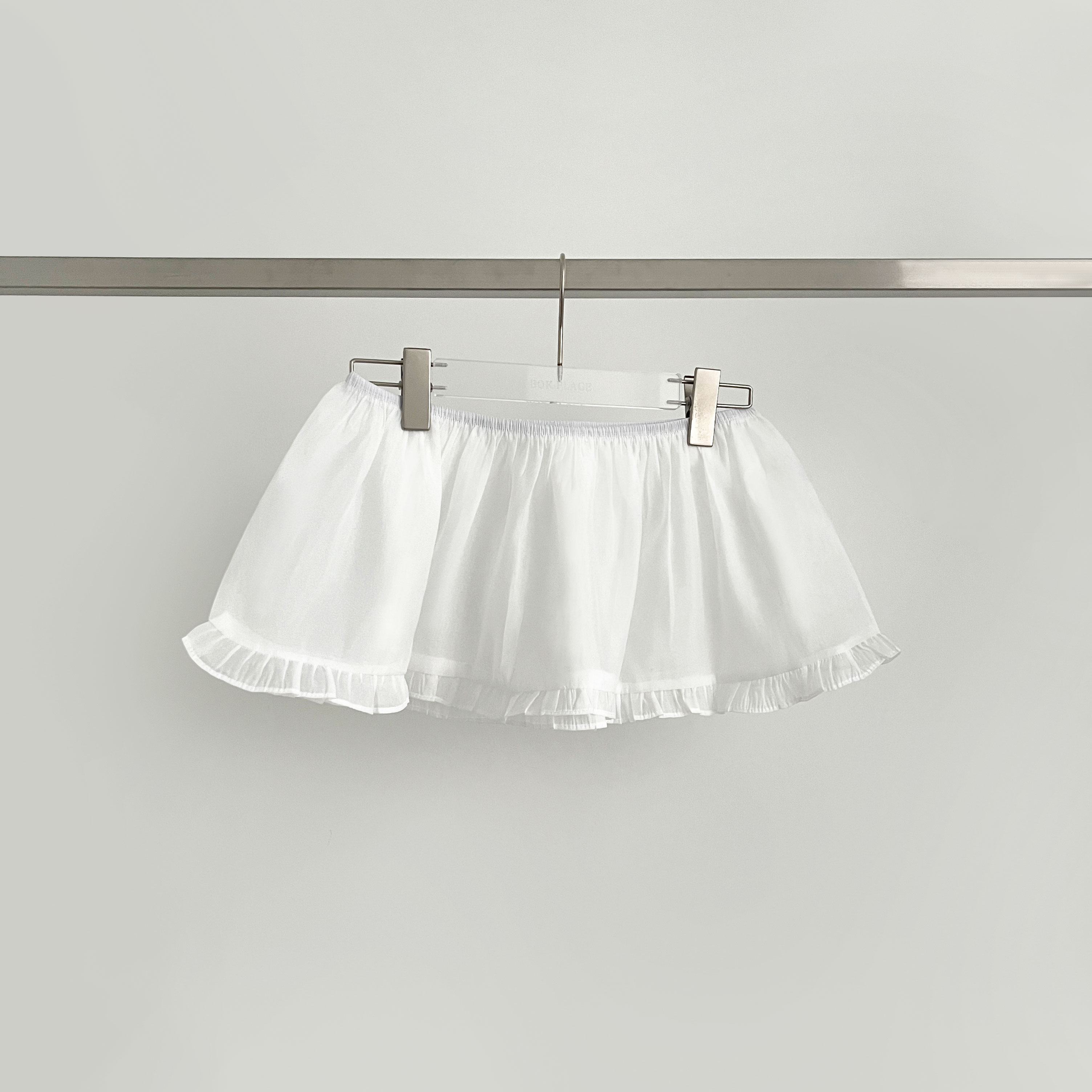 レイヤードシースルーフリルスカート | ファッション通販サイト NUGU