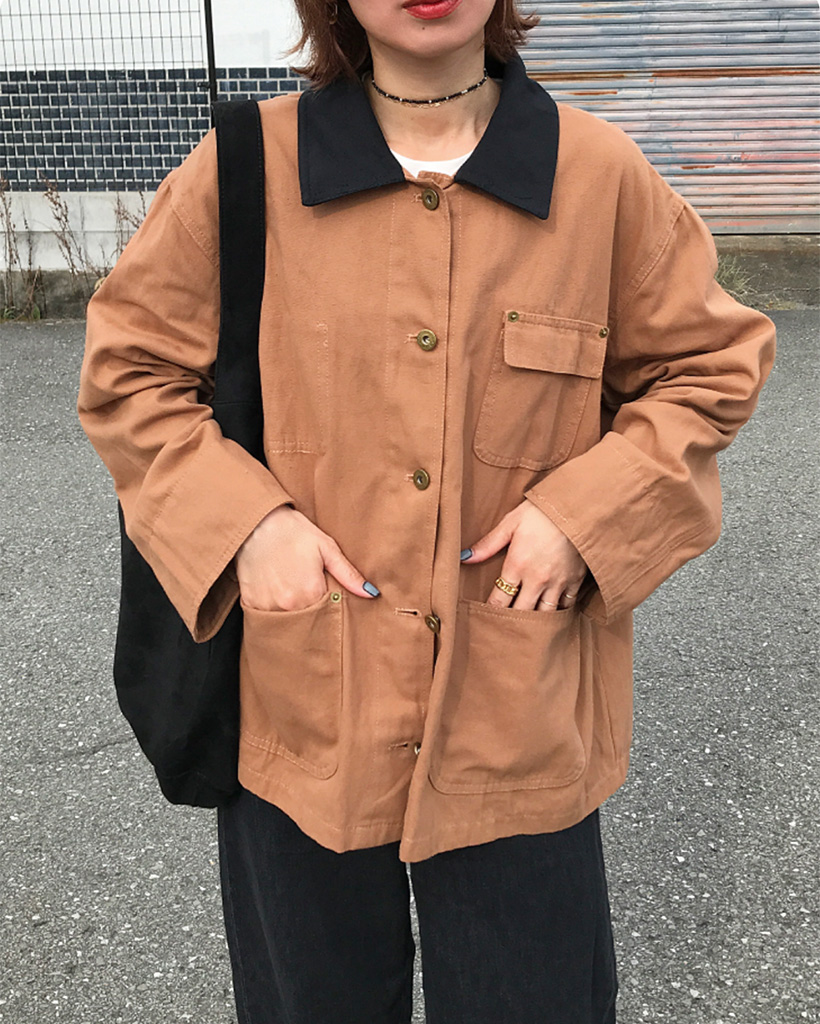 コントラストカラージャケット | ファッション通販サイト NUGU