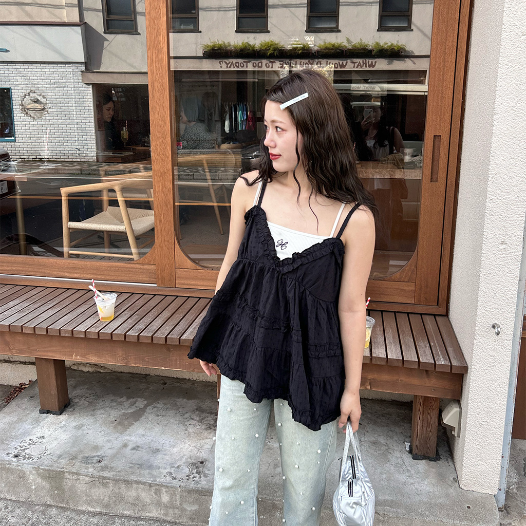 フリルレースブラウス | ファッション通販サイト NUGU