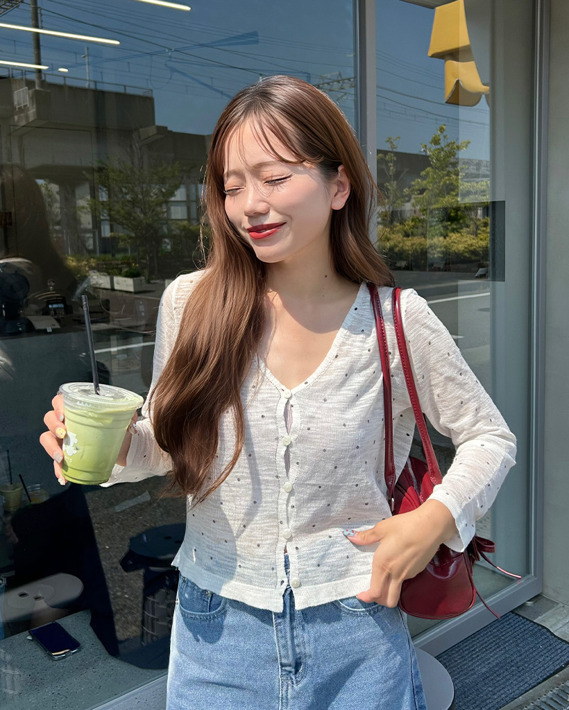 【レア】keisuke kanda ドット柄カーディガン レア】keisuke kanda ドット柄カーディガン レア】keisuke kanda