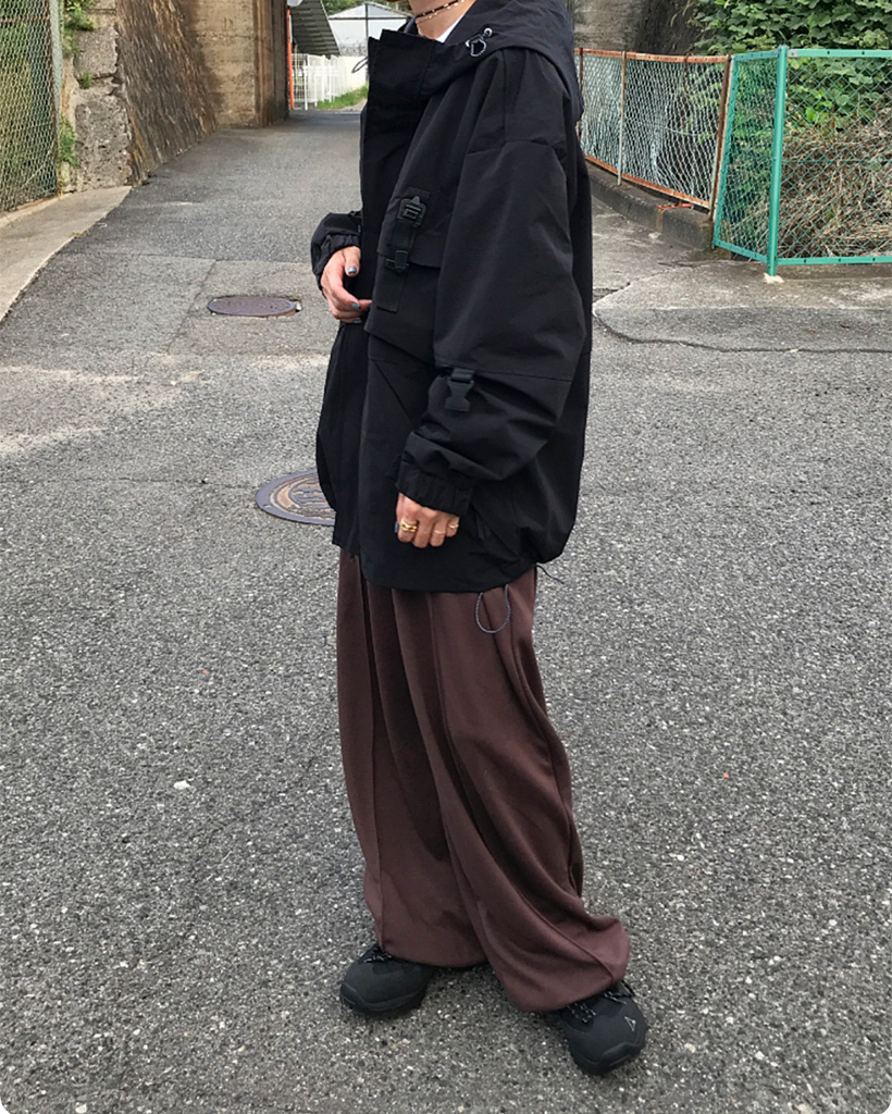 オーバーサイズウィンドブレーカー | ファッション通販サイト NUGU