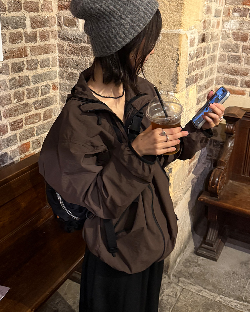 エアフーディーウィンドブレーカー | ファッション通販サイト NUGU