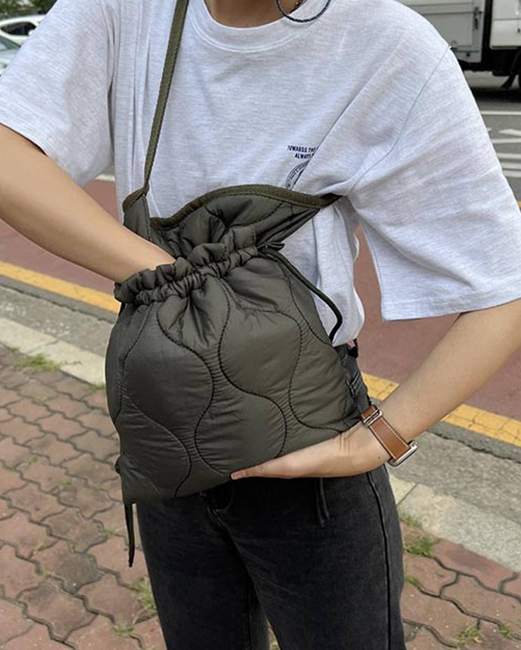 キルティングストリングバッグ | ファッション通販サイト NUGU