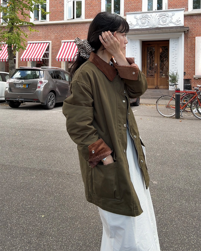 美品 Safari jacket コーデュロイジャケット ブラウン 2025年最新