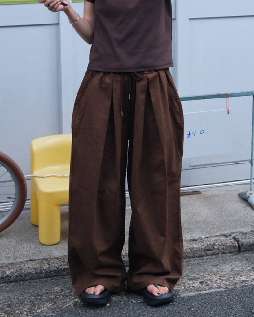 ツイルバルーンワイドパンツ | ファッション通販サイト NUGU