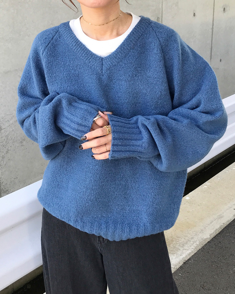 Vネックニット | ファッション通販サイト NUGU