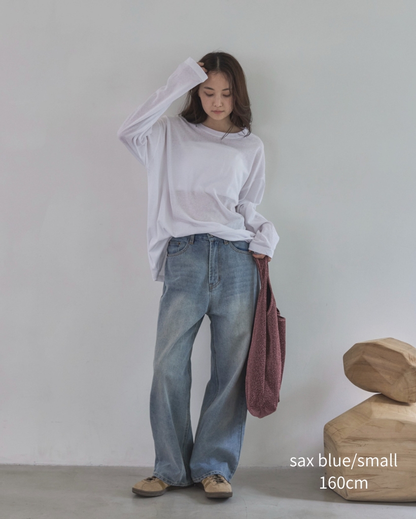 ストレートルーズデニム | ファッション通販サイト NUGU