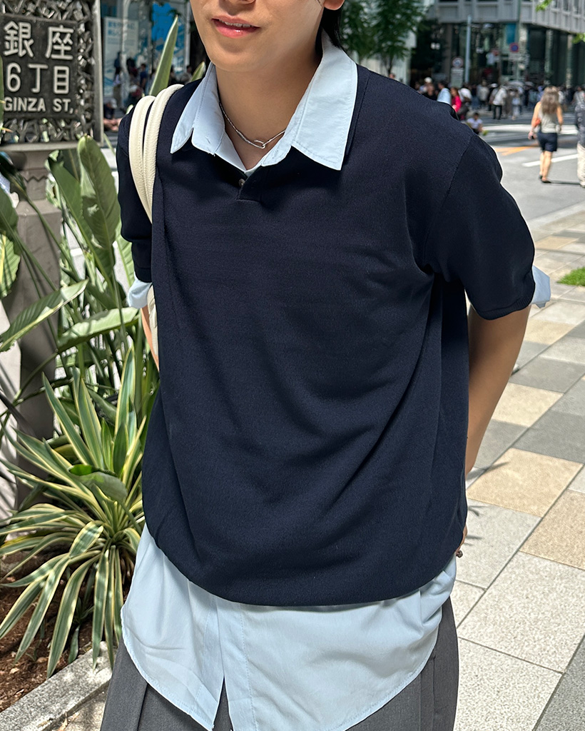 ベーシックカラーポロTシャツ | ファッション通販サイト NUGU