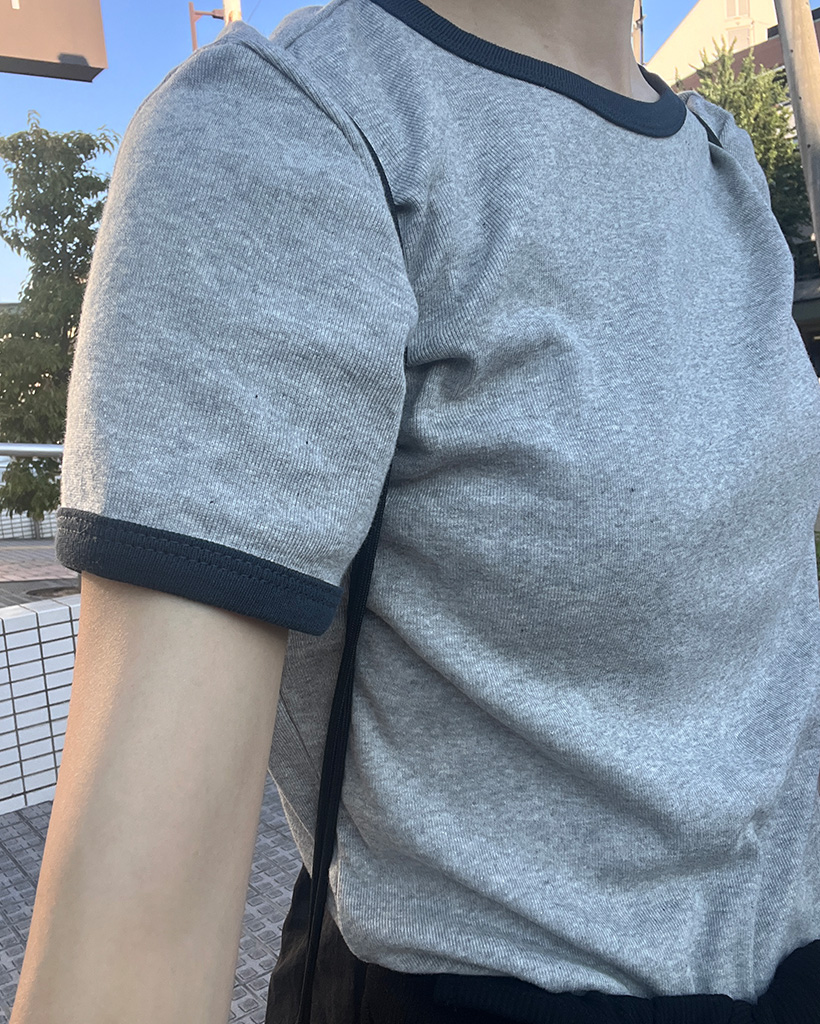 バイカラーリンガーTシャツ | ファッション通販サイト NUGU