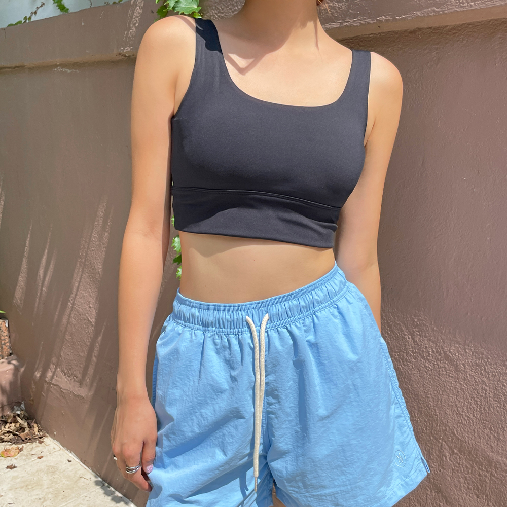 カップ付き] ビキニブラトップ水着(S,M,L) | ファッション通販