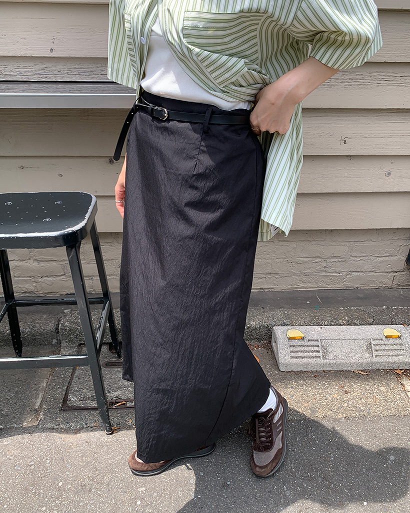 ベルトセット)ナイロンロングスカート | ファッション通販サイト ベルトセット)ナイロンロングスカート | ファッション通販サイト