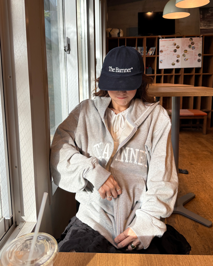 the barnnet キャップ　紺 ChainStitchLogoCap（キャップ）｜The Barnnet（ザバーネット