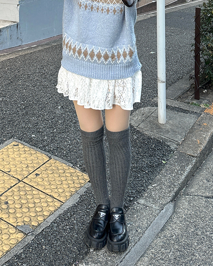 ロングニーソックス | ファッション通販サイト NUGU