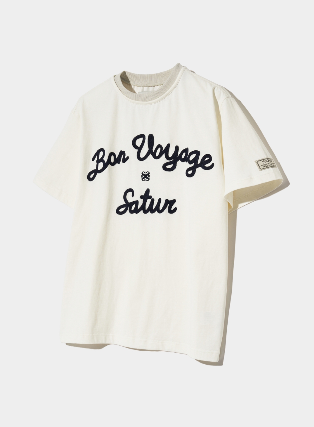 ★送料・関税込★SATUR★Satur Logo Voyage T-Shirts★ ☆韓国の人気☆【SATUR】☆Satur Logo Voyage T-Shirt.s☆