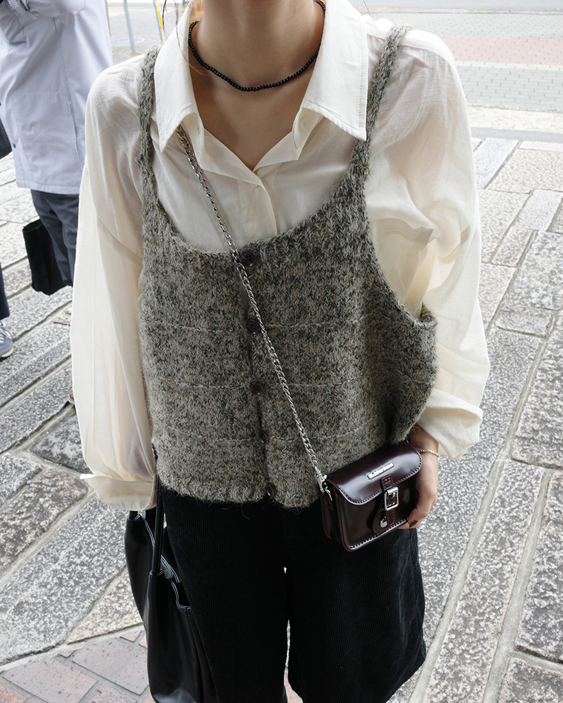 クレープビスチェニット | ファッション通販サイト NUGU