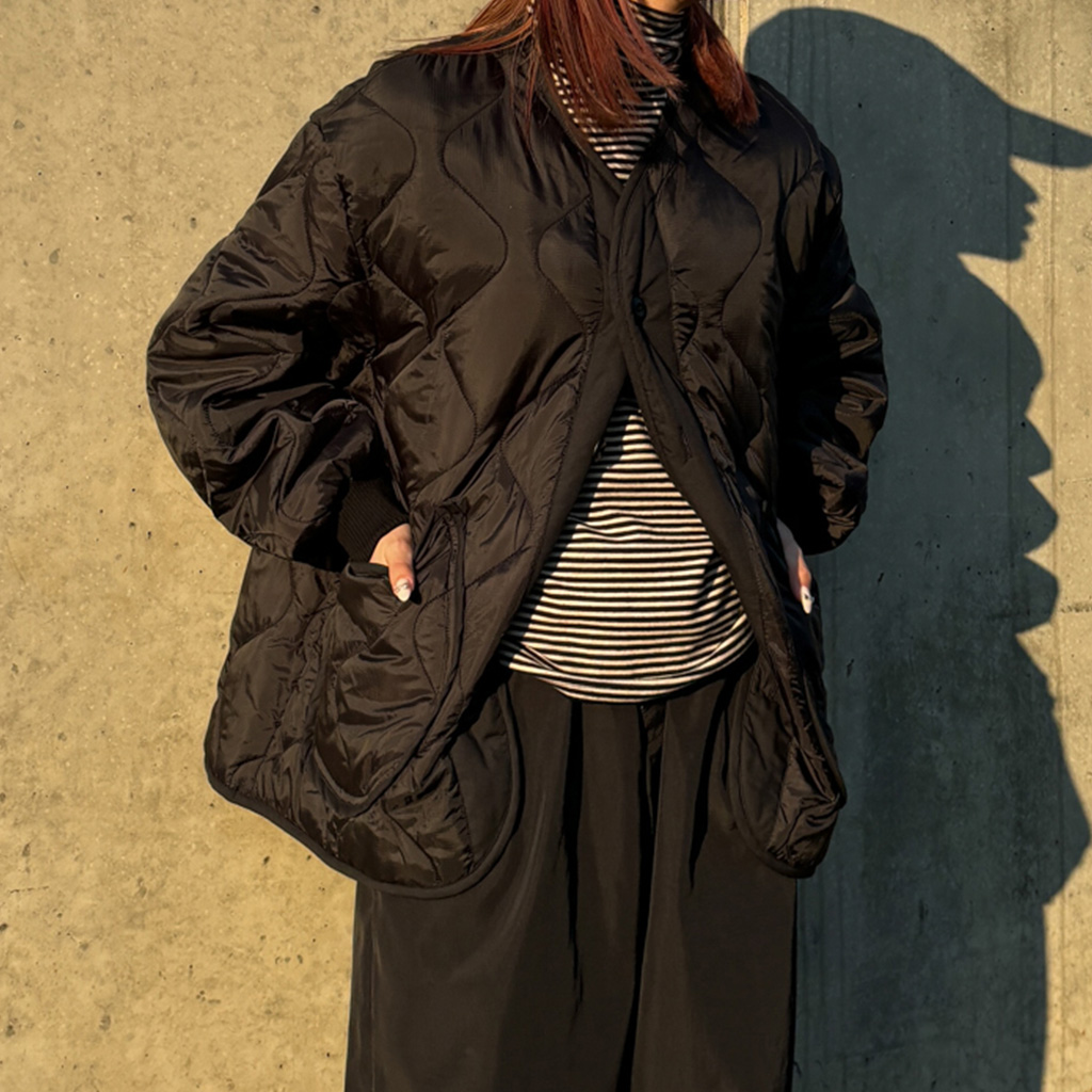 ユニセックスキルティングジャケット | ファッション通販サイト NUGU