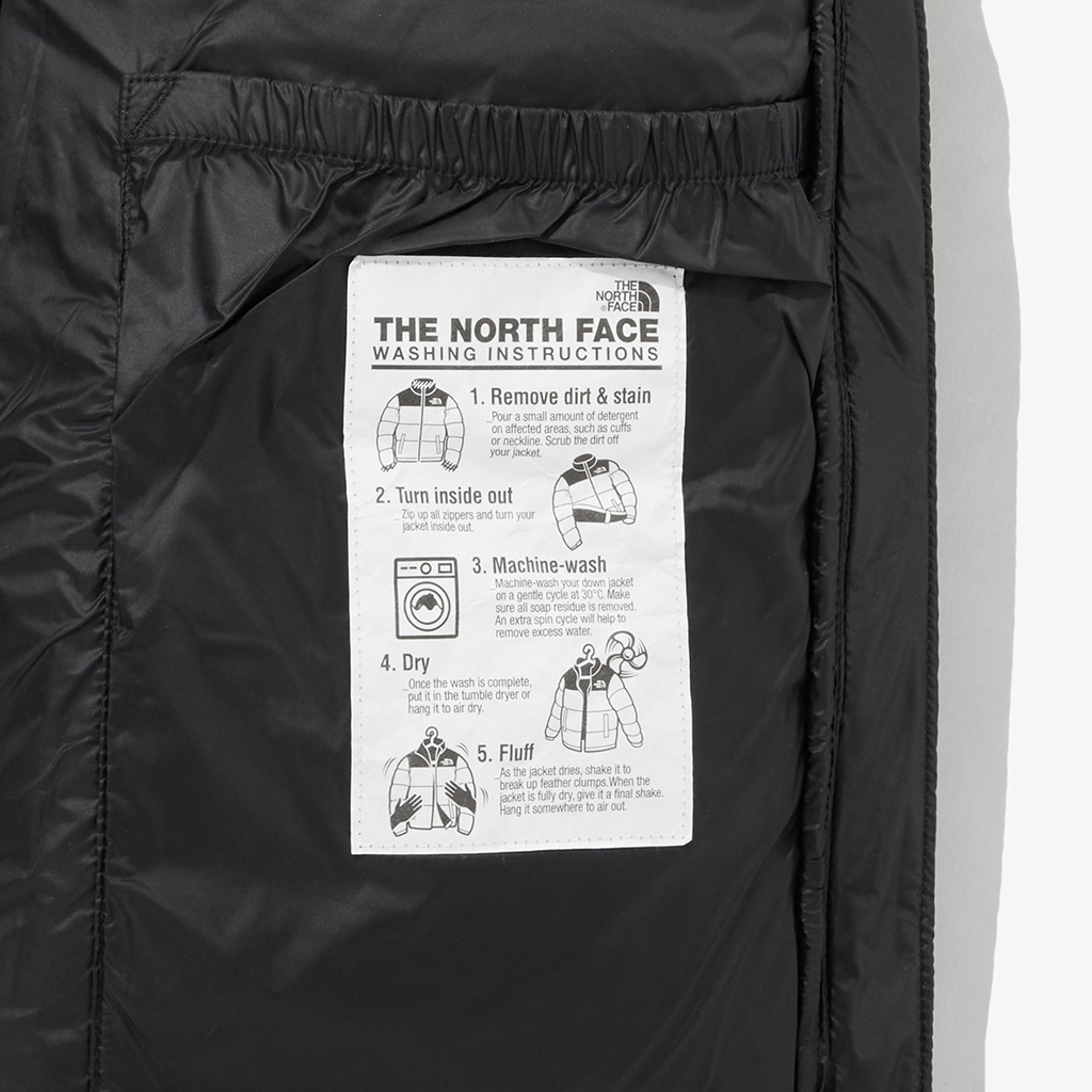 韓国限定レーベル] NOVELTY NUPTSE DOWN JACKET real black_ノース 