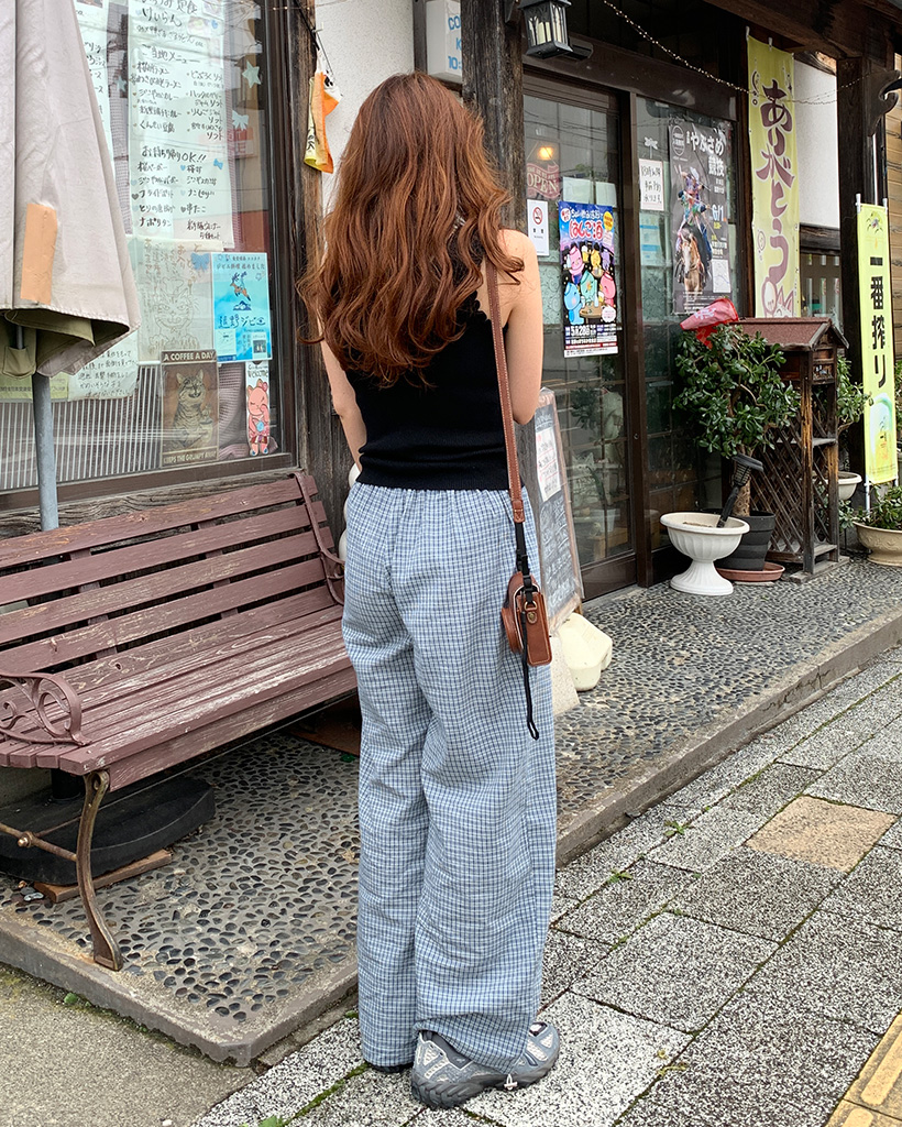 BEST 50] チェックストリングスウェットパンツ | ファッション