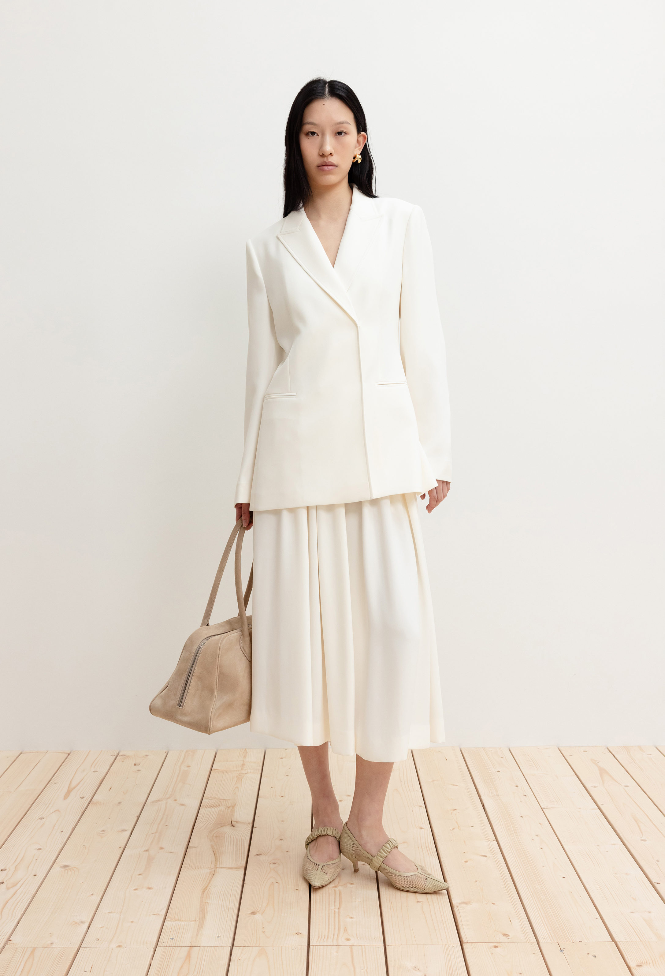 Essential Bermuda Shorts Ivory