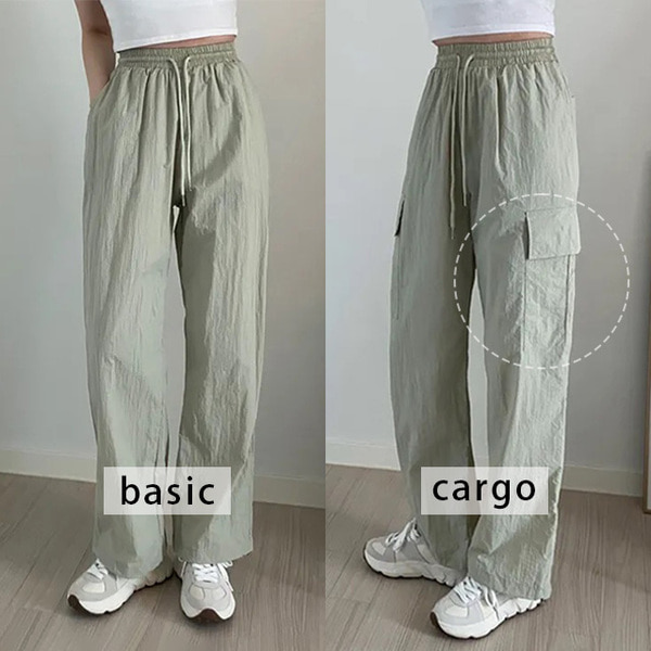 2wayゴムワイドカーゴパンツ(cargo/basic) | ファッション通販