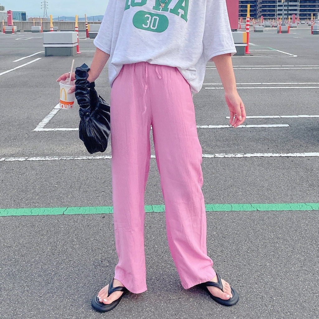 rainbow color cool pantsファッション通販サイトNUGU