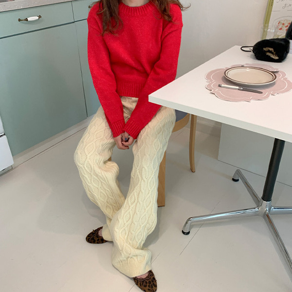 ケーブルニットパンツ | ファッション通販サイト NUGU