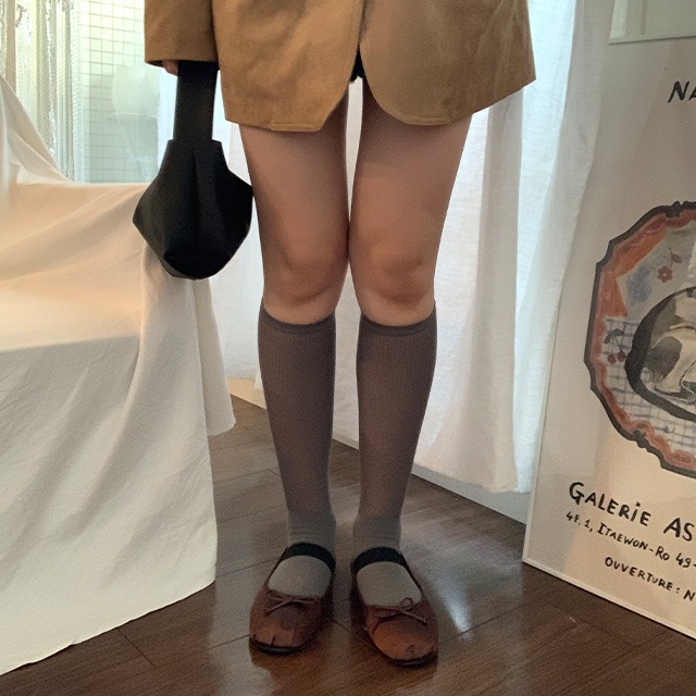 シースルーロングソックス