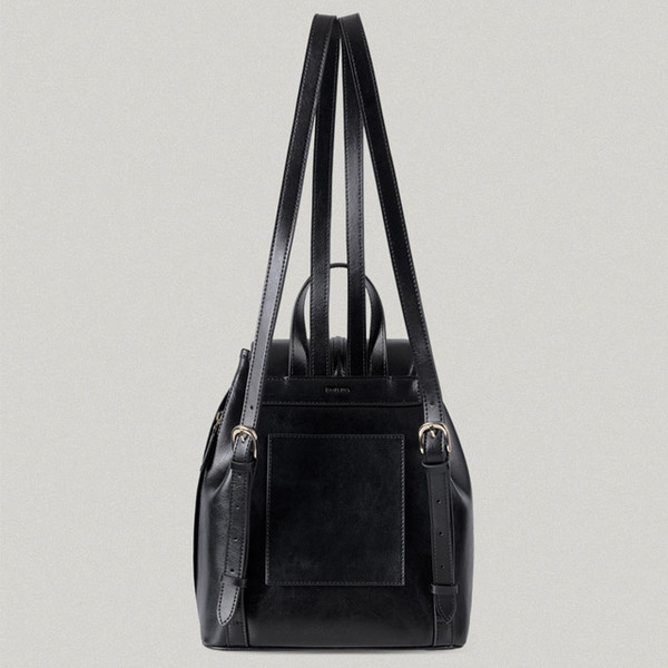 【FOLNUA】CLASSIC LOGO POCHE BACKPACK FOLNUA CLASSIC LOGO POCHE BACKPACK BROWN - CANVAS