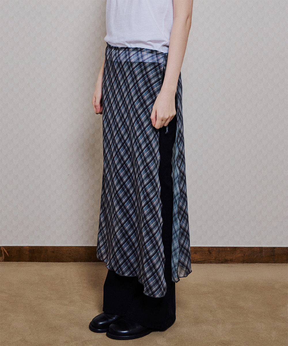 ★25SS新作★ITZAVIBE★KIWI DOTTED LAYERED WRAP SHORT SKIRT ITZAVIBE | ファッション通販サイト NUGU