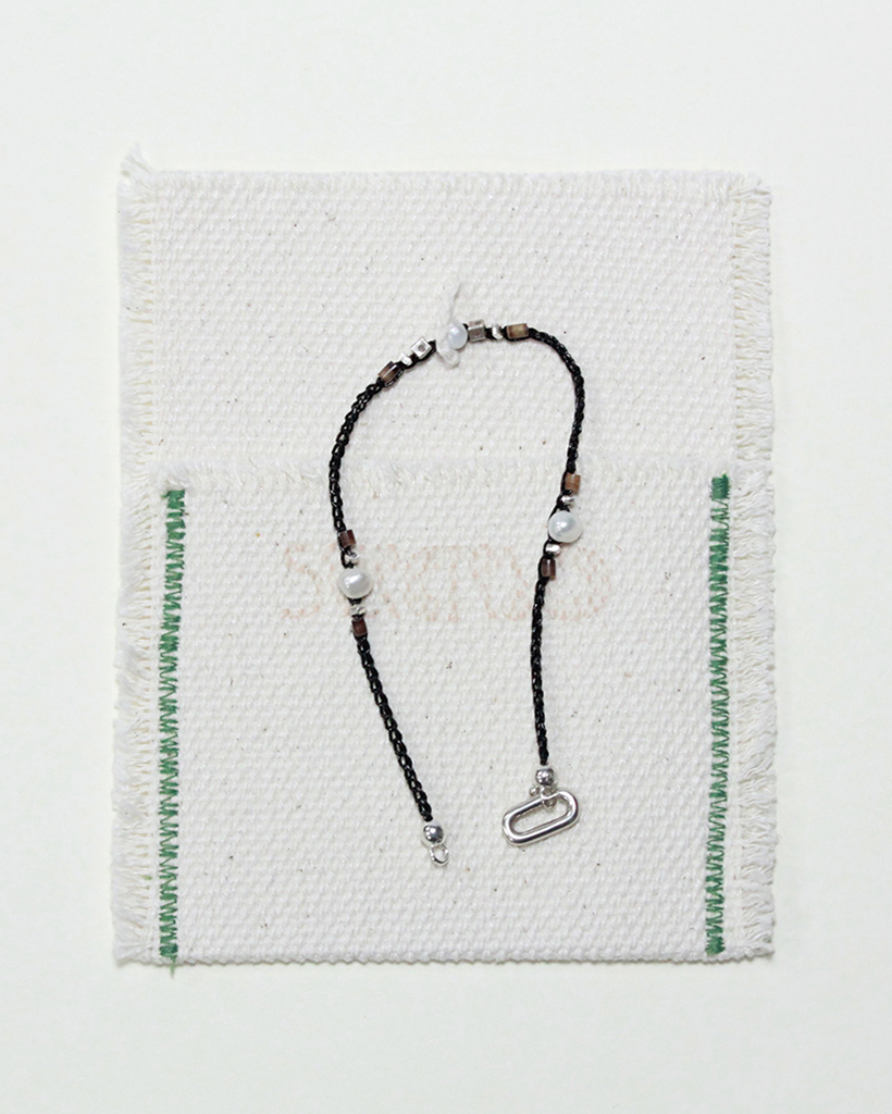 dim pearl metallic crochet bracelet | ファッション通販サイト