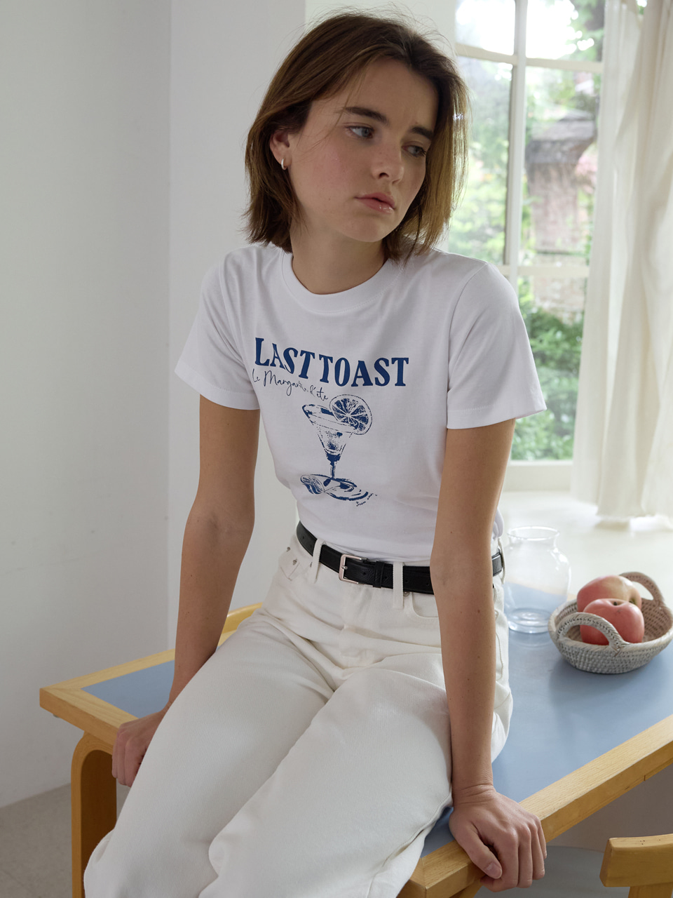 A LAST TOAST TEE_WHITE