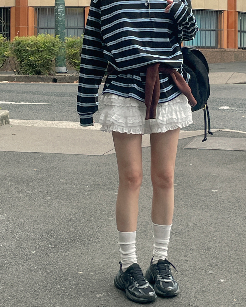 レースティアードパンツ | ファッション通販サイト NUGU