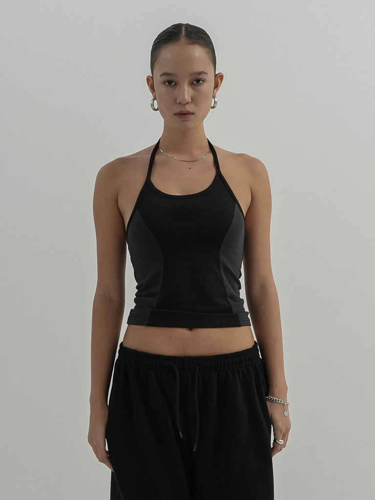 Side Track Holter Top (BLACK)