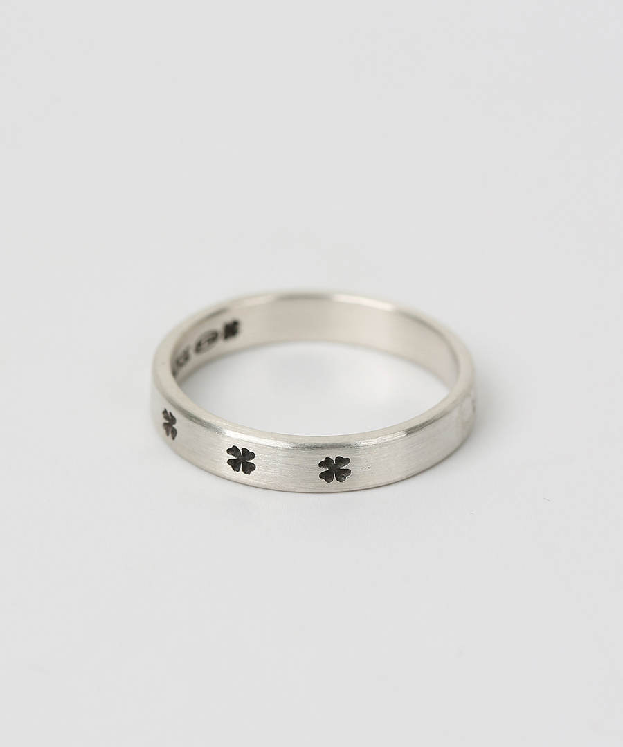 Clover simple rail ring BK (925 silver) | ファッション通販サイト NUGU