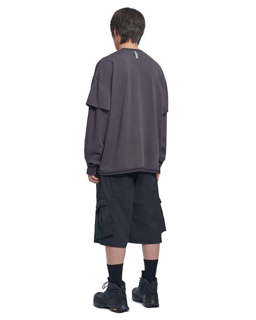 アイドル AKAMI KARUBI TEE / CHARCOAL - L AKAMI KARUBI TEE – VAULTROOM