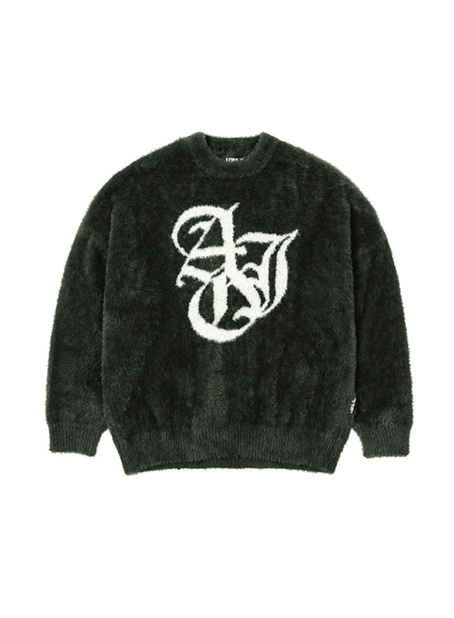 Sporty Logo Sweater [CHARCOAL]