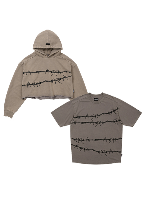 [SET] Barbed Wire Set-Up [BEIGE]