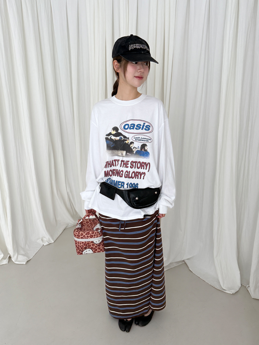 oasis long sleeve T | ファッション通販サイト NUGU