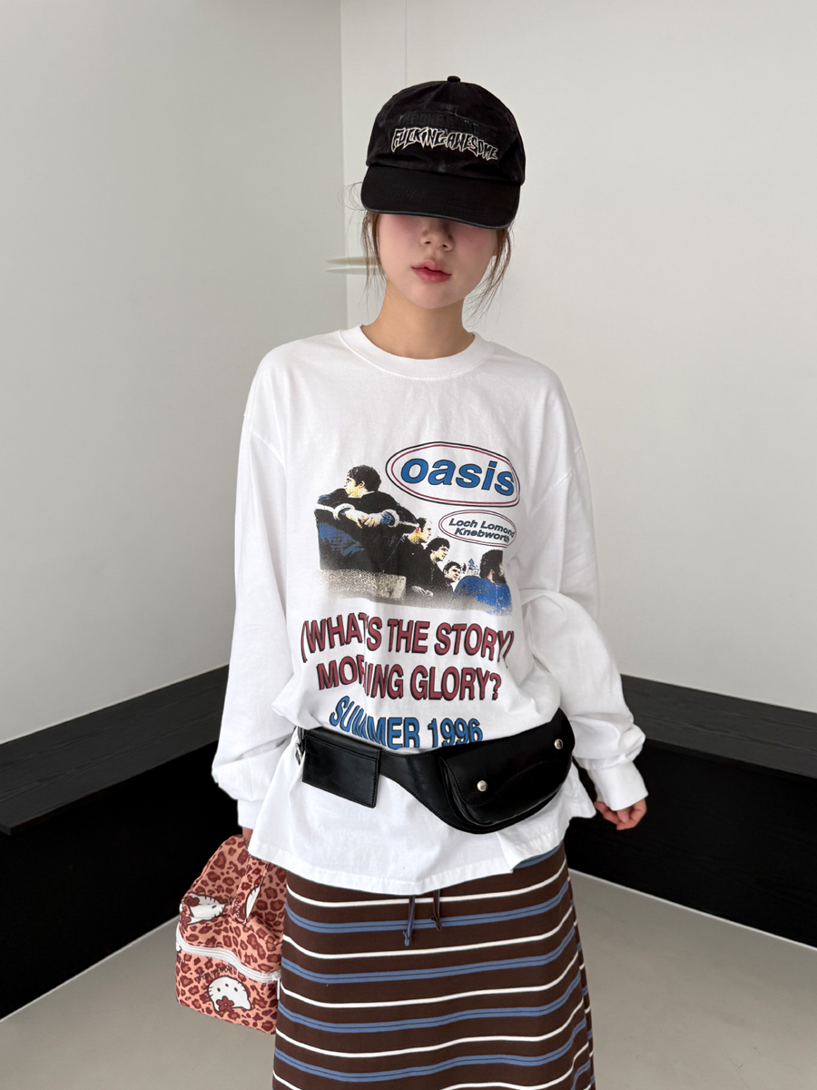 oasis long sleeve T | ファッション通販サイト NUGU