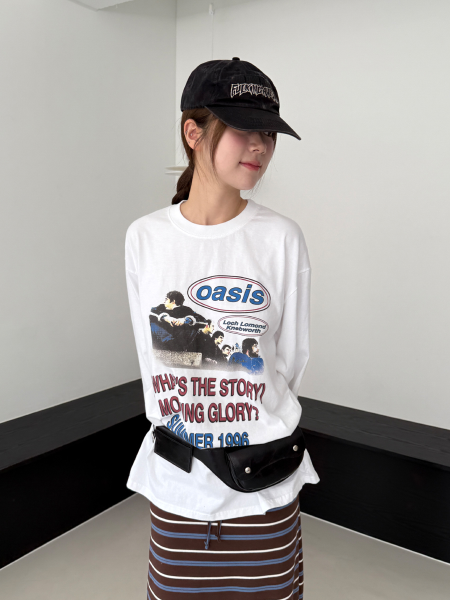 oasis long sleeve T | ファッション通販サイト NUGU