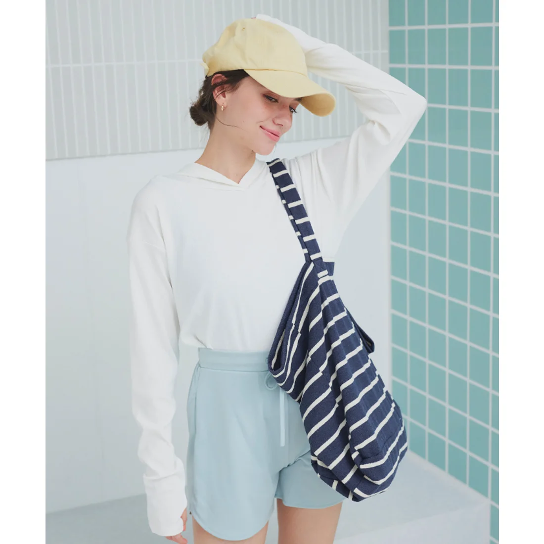 パイル地ビッグトートバッグ