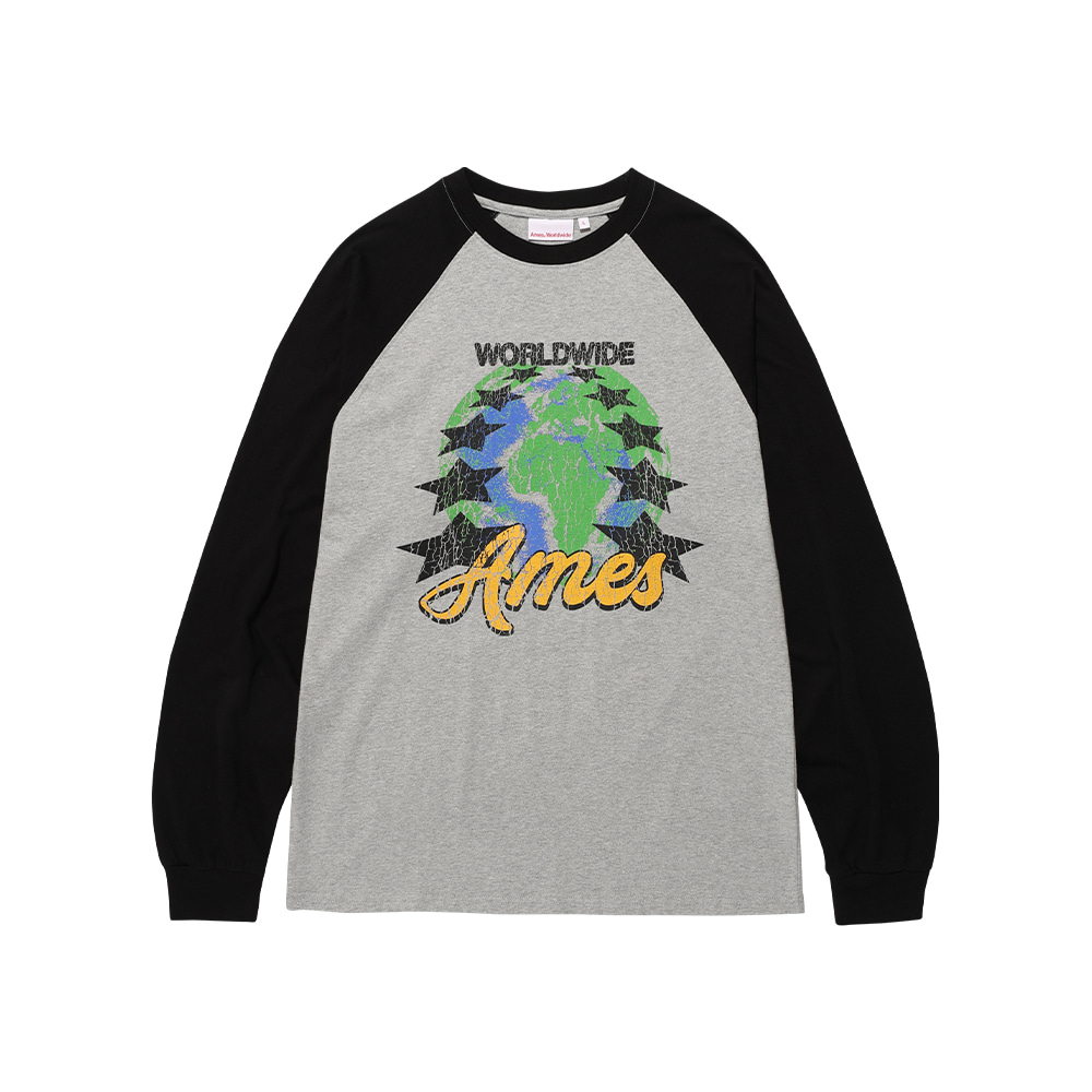 ★AMES-WORLDWIDE★VINTAGE EARTH GRAPHIC LS TEE NAVY★正規品 VINTAGE EARTH GRAPHIC LS TEE NAVY | ファッション通販サイト NUGU