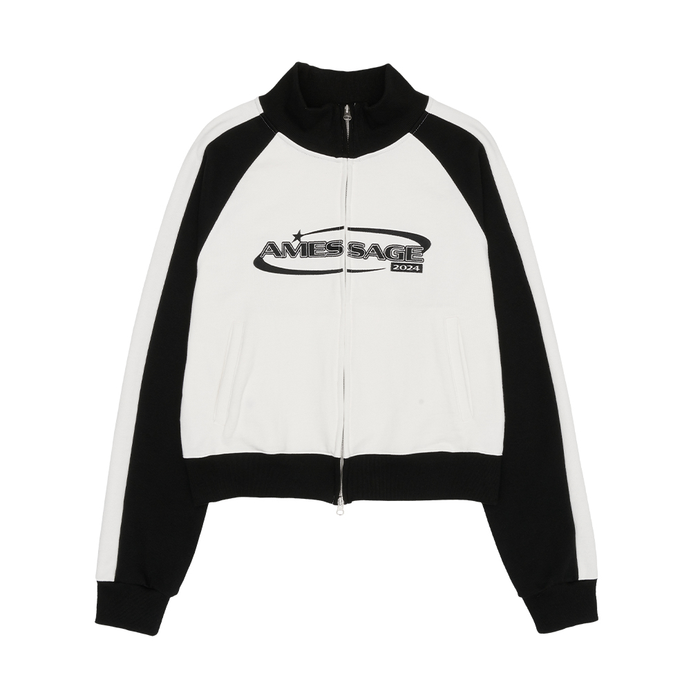 ホワイト ジップアップジャケット WILD THINGS ワイルドシングス ハッピージャケット タイプ2